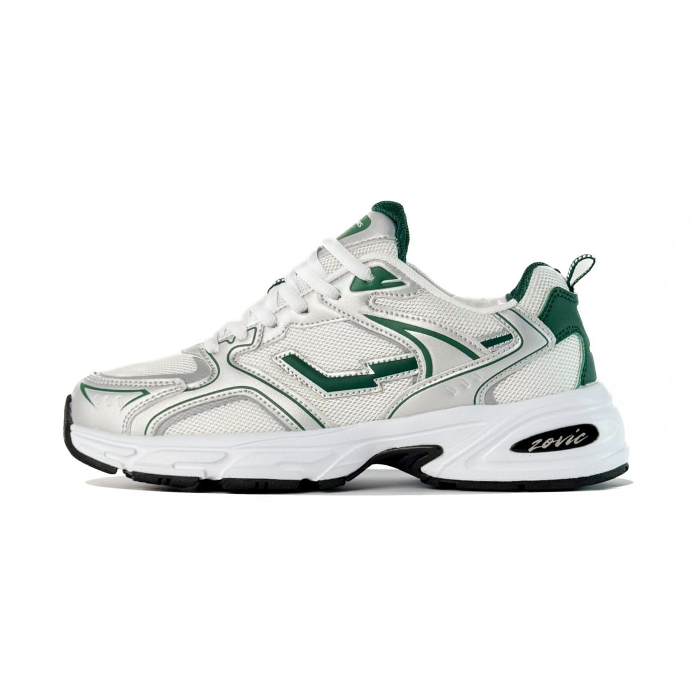 ZOVIC PLATINUM GREEN sneaker, side view